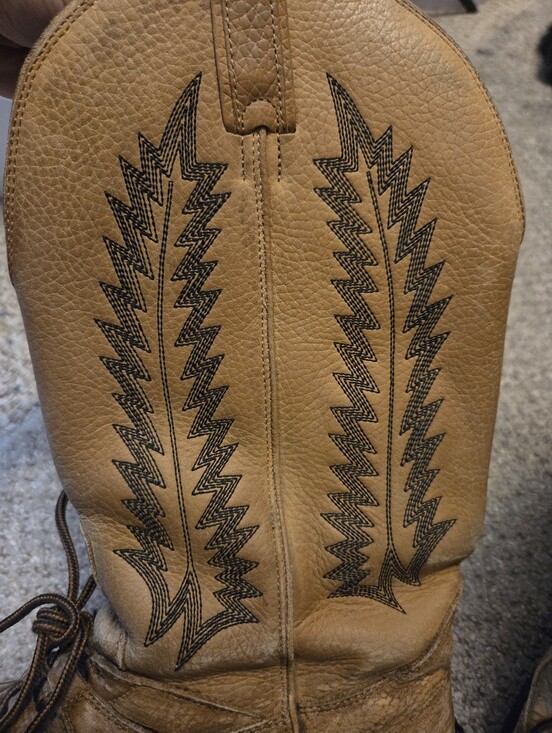 Tony Lama Hybrid Western Boots Mens Sz 8D Boot Sneakers Lace Up main image 8